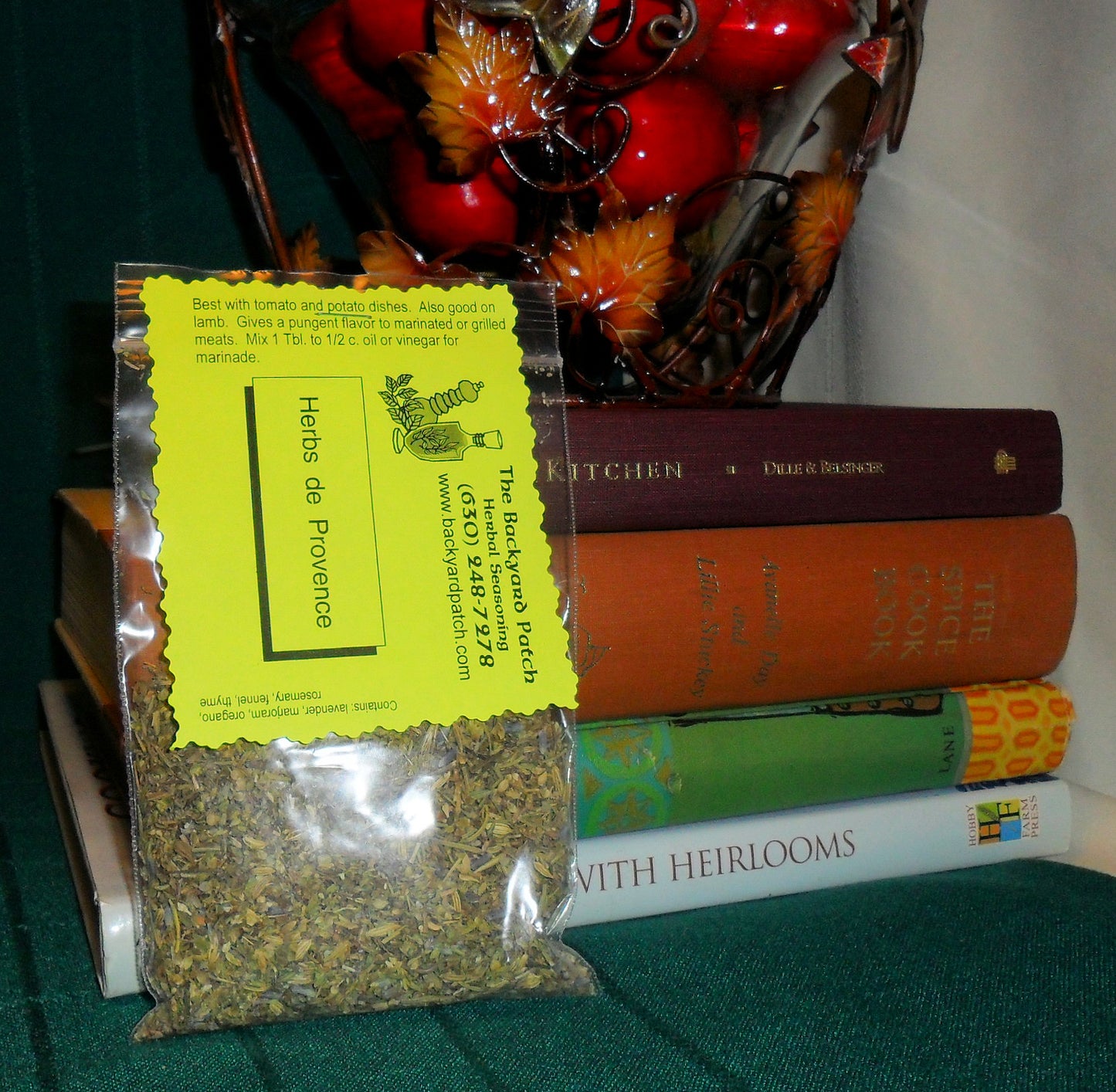 Fine Herbs and Herbs de Provence, Salt-Free Herb Seasoning Blends with no preservatives