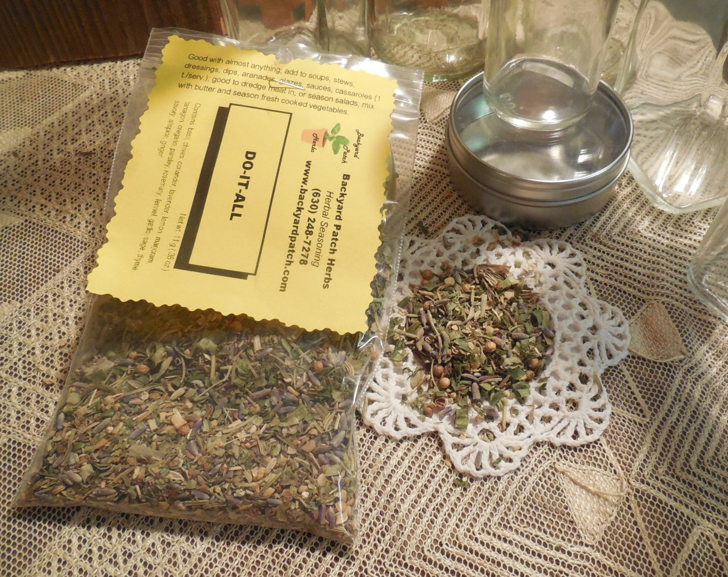 Salt Free Herb Dry Cooking Seasoning Blends, Poultry Seasoning for Turkey no salt, seafood, vegetable, Italian, gluten free