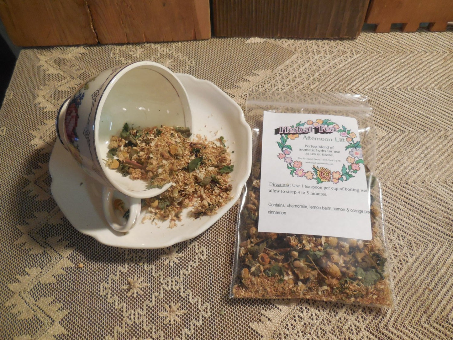 Afternoon Lift cinnamon and chamomile Loose Herbal Tea