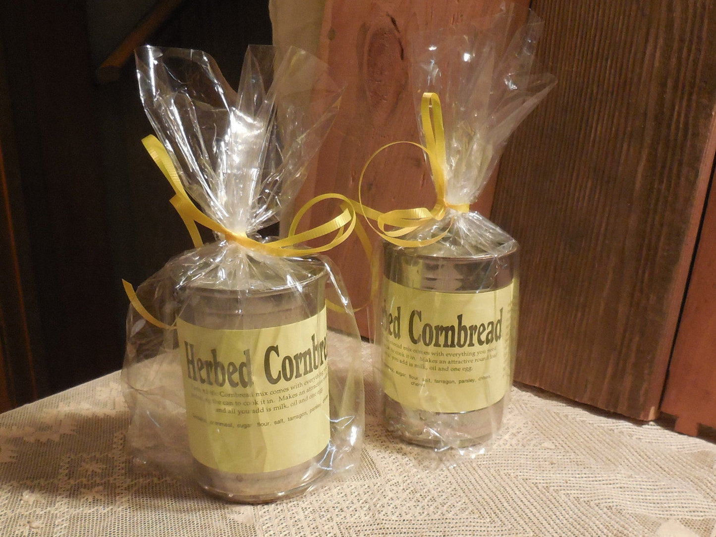 Pair of Herbed Cornbread Mix in a Can, set of two (2)
