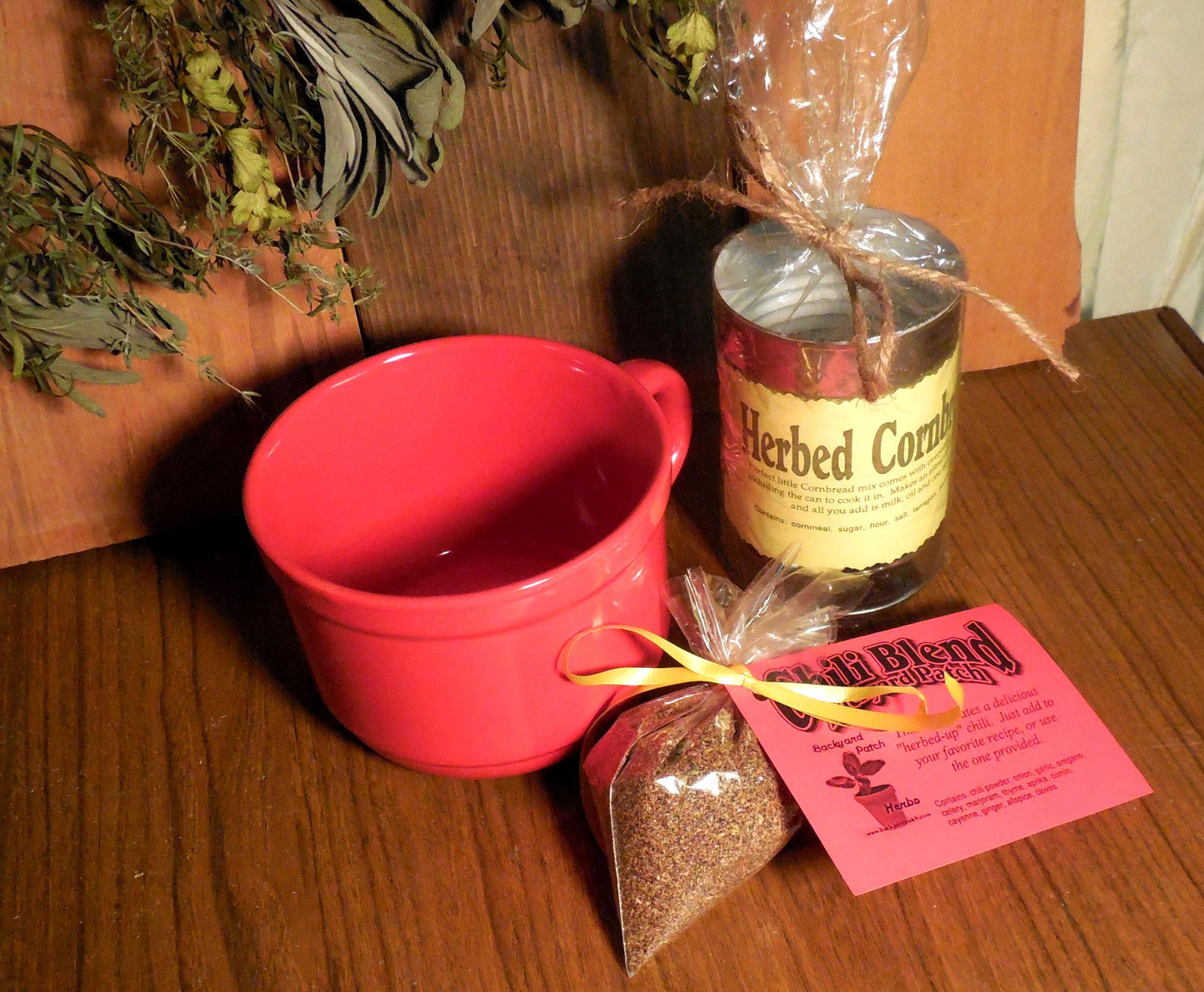 Chili and Cornbread Combo Gift, Chili Seasoning Blend, Cornbread in a Can