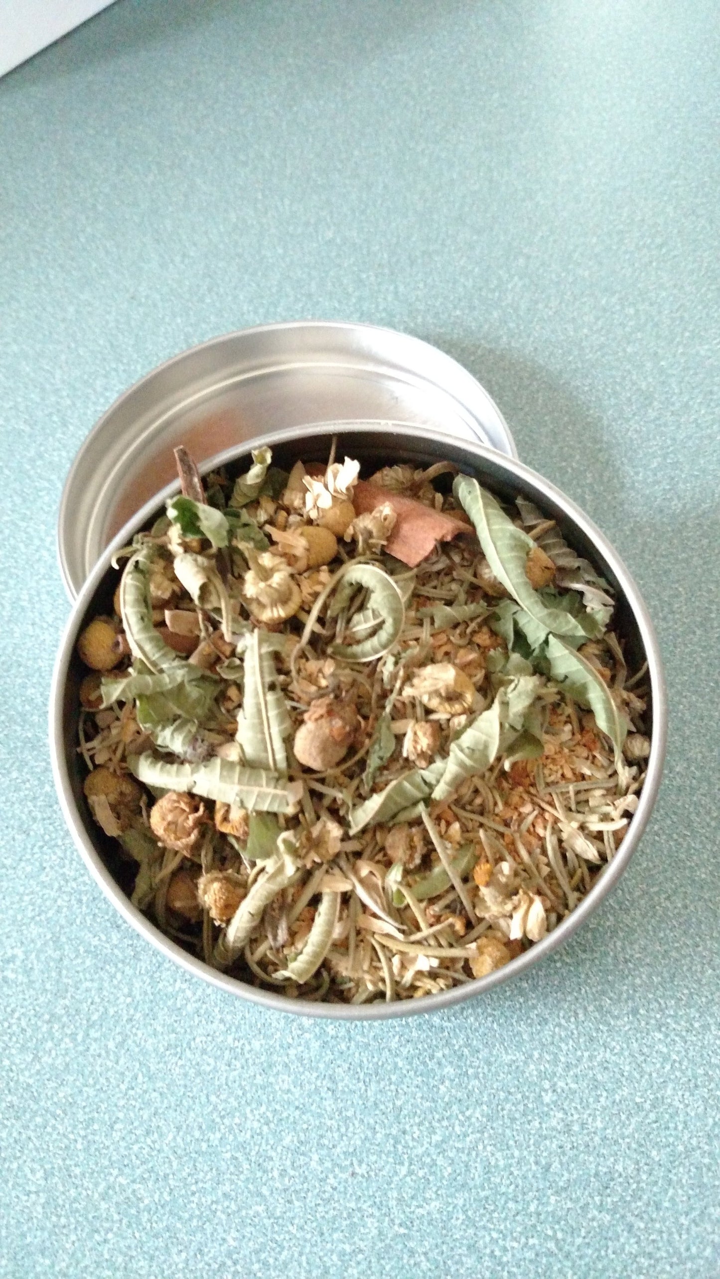Cinnamon Spice Loose Herbal Tea,  Cinnamon, chamomile, lemon balm, caffeine free