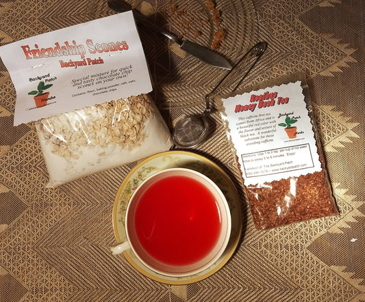 Scone and Tea Package, Rooibus Tea and Friendship Scones