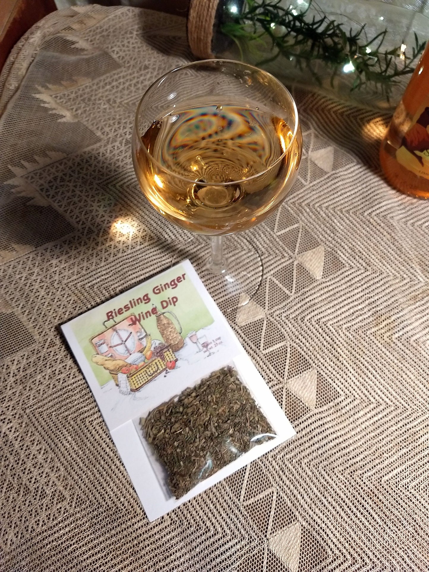 Wine Dip Mixes, 6 different herb blends for mixing a dip with wine