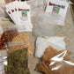 DIY Grilling Rubs Kit, make your own gifts, homemade, gift for men, cumin, chili, peppers, salt, sugar