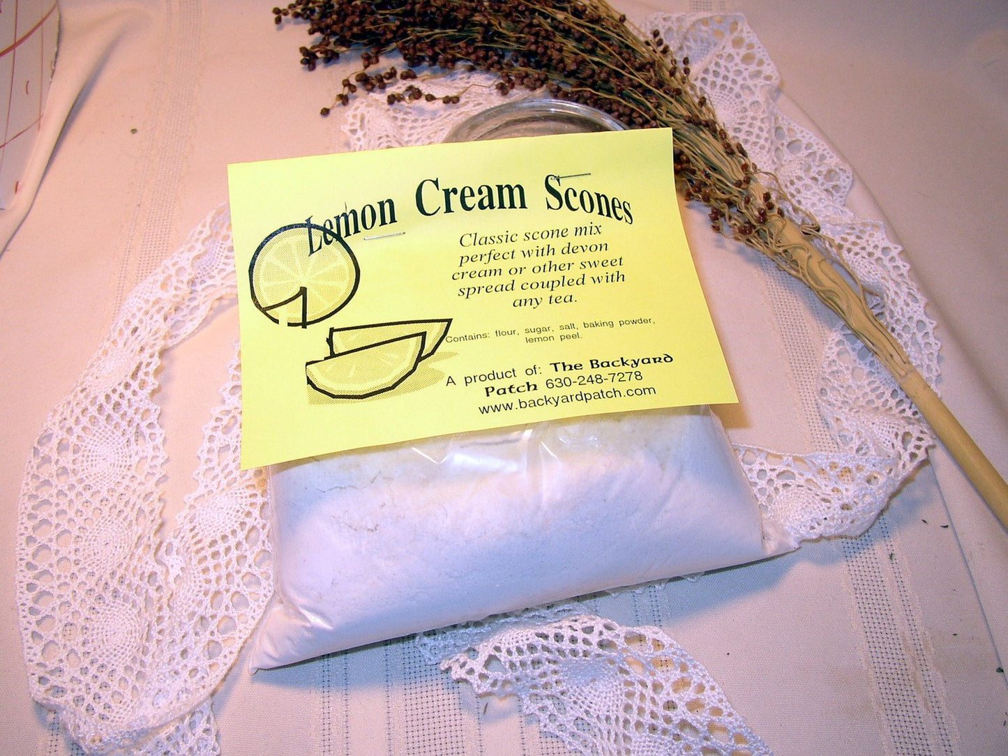 Dry Scone Mixes, many flavors, cranberry, poppy seed, lemon, orange, lavender