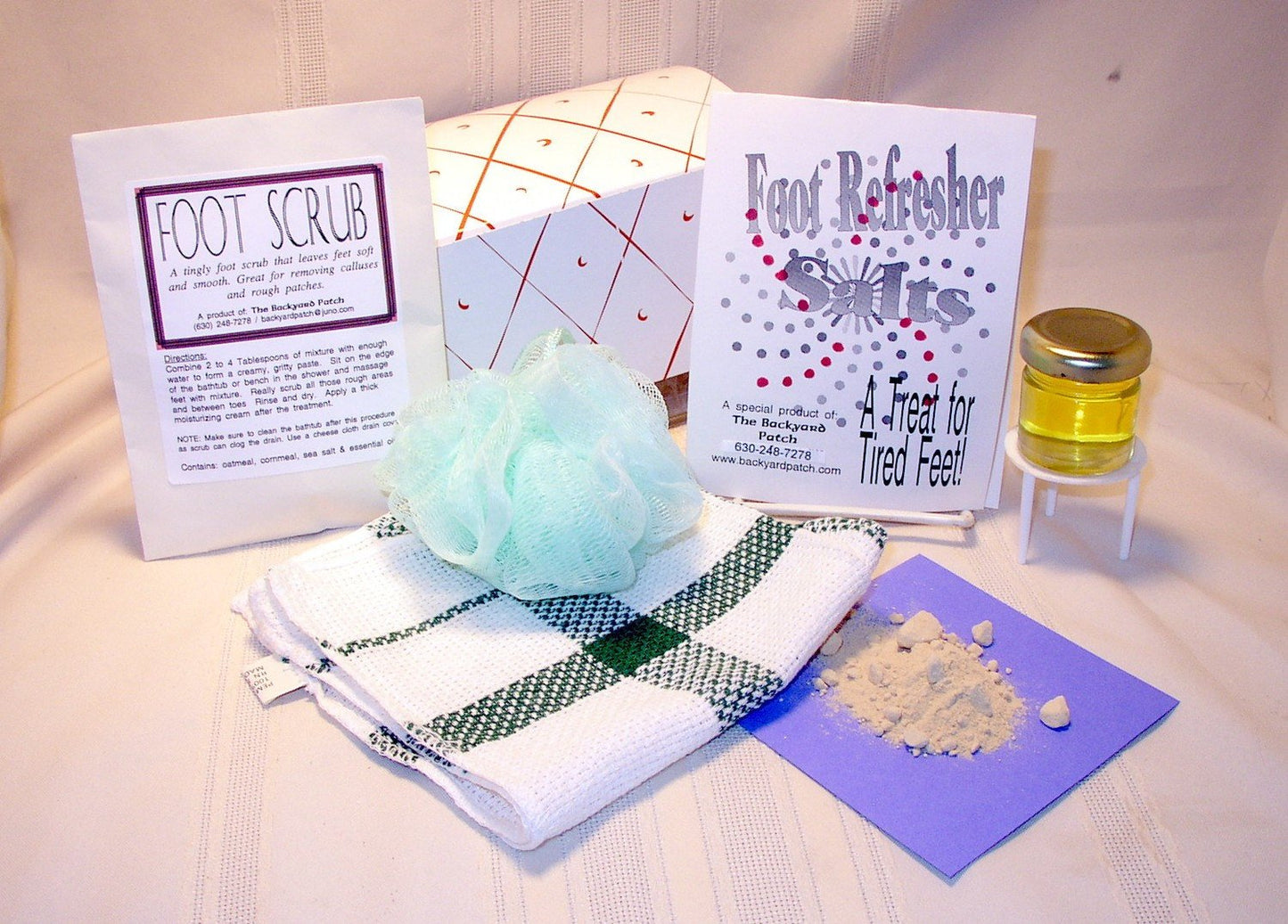 Gift Box Home Herbal Pedicure In-A-Box