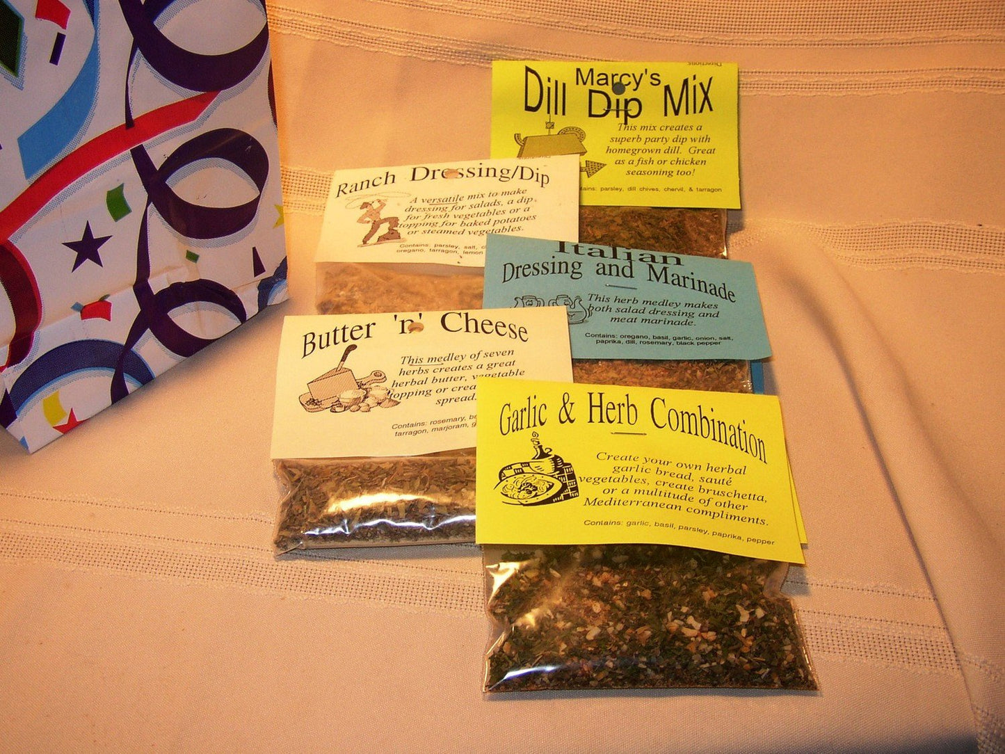 Herb Seasoning Blends for Dips, dressings, rubs and more, Choose your flavor