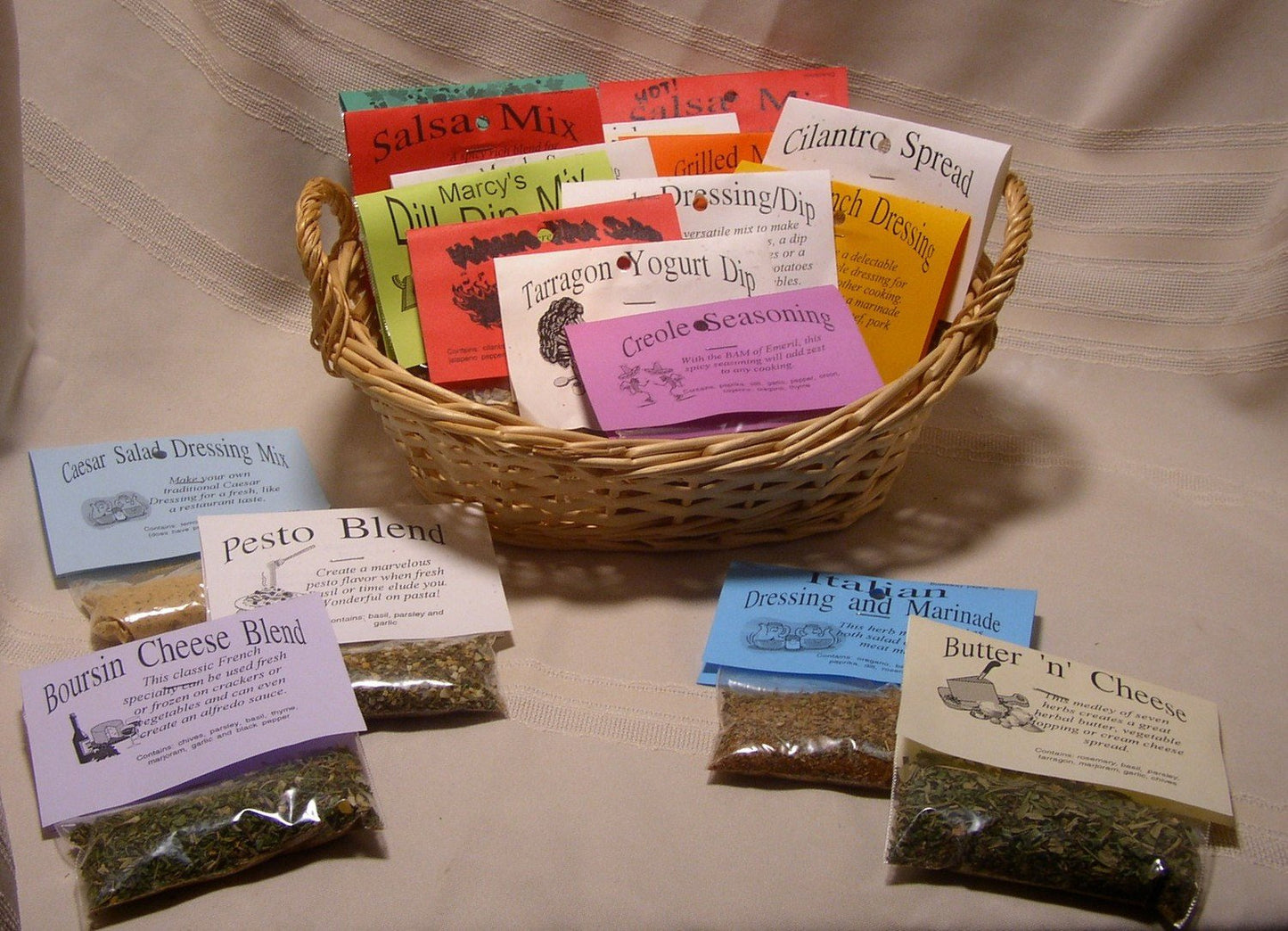 Herb Seasoning Blends for Dips, dressings, rubs and more, Choose your flavor