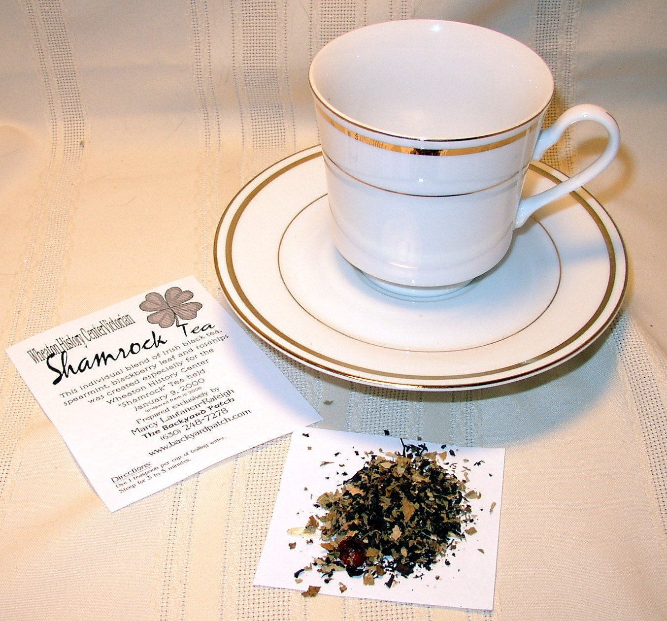 Custom Designed, hand-blended Herbal Tea for Mothers, Friends, and Tea Lovers