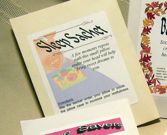 Pillow Sachet for Sleep, relaxation and stress reduction, aromatherapy