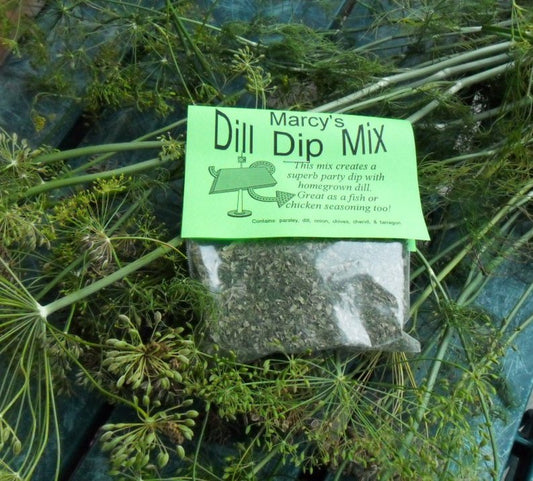 Dill Dip Mix Herb Blend for Cooking, Hand-blended salt-free dry HERB MIX