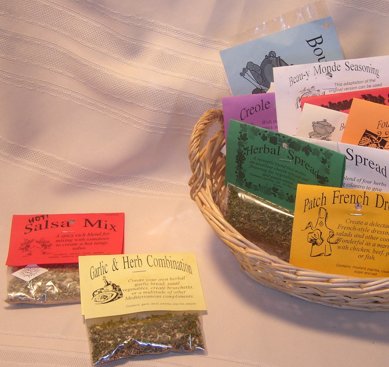 Lemon Chive Salt Free Salad Dressing Mix, Hand-blended, dry herb cooking mix