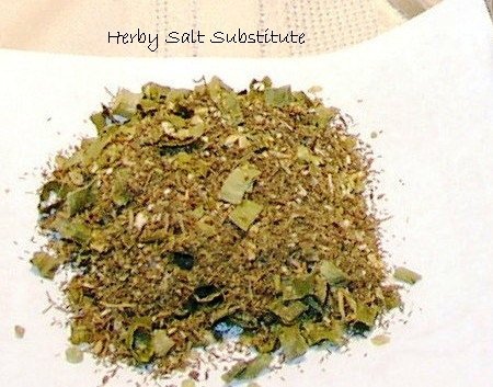 Salt Substitute refill bag, herb cooking seasoning, features garlic, onion, dried herbs, salt free
