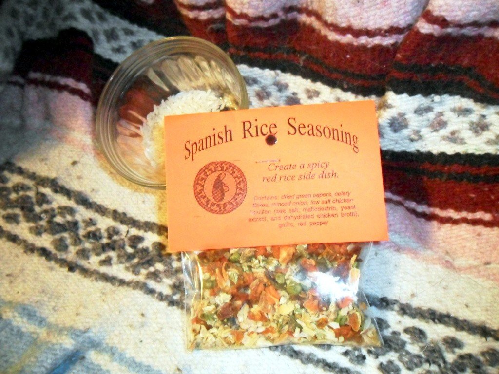 Spanish Rice Seasoning Mix, Hand-blended salt-free dry Herb Cooking Mix