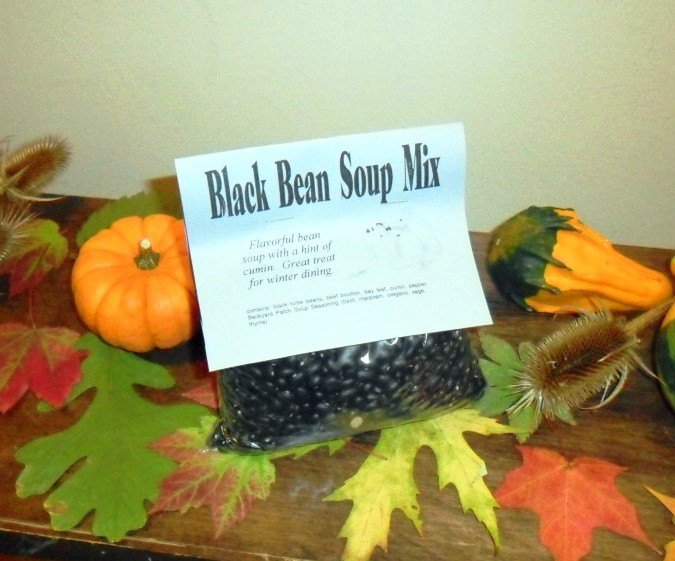Black Bean Gourmet Salt-free Soup Mix