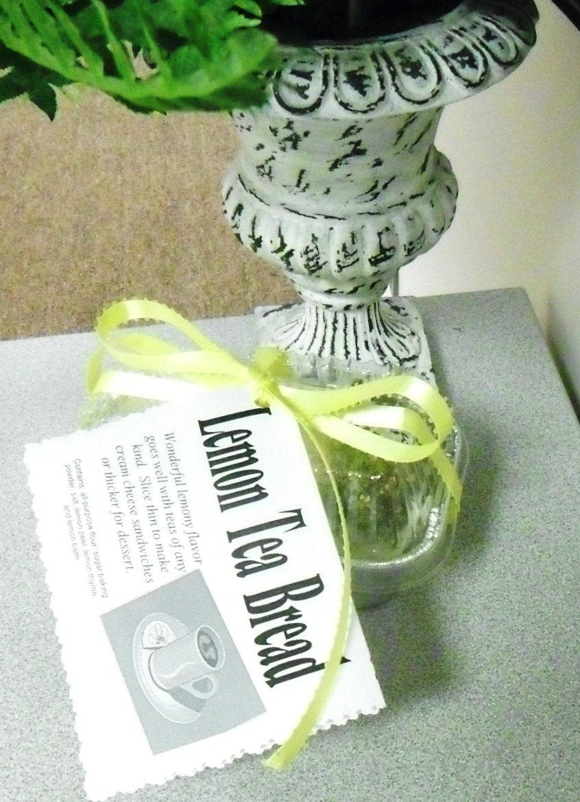 Lemon Tea Herb Bread Mix, dry mix, perfect for afternoon tea