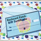 Gift Certificate 50.00