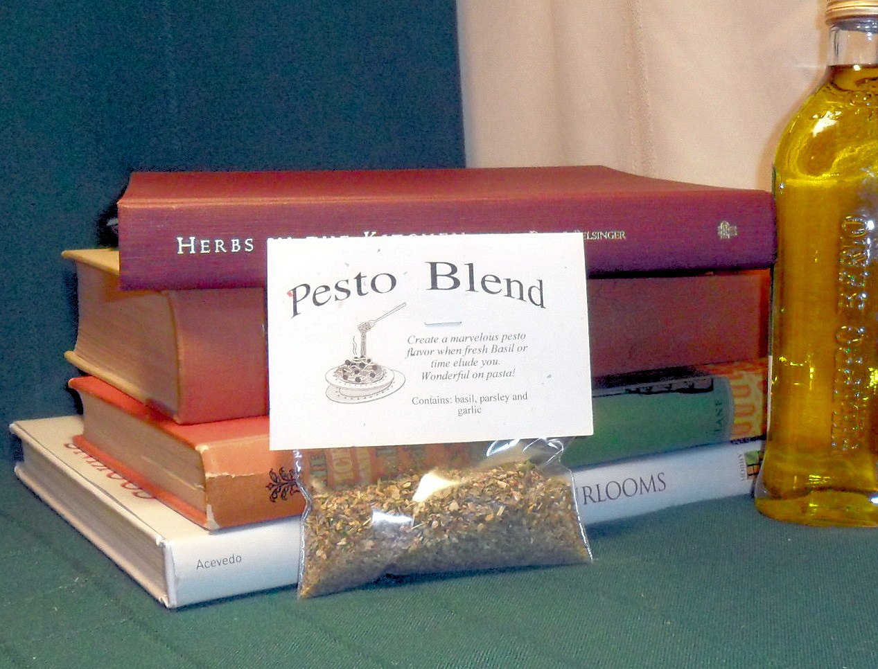 Sun-dried Tomato Pesto Blend Herb Sauce Mix, dry herbs, no salt, gluten free