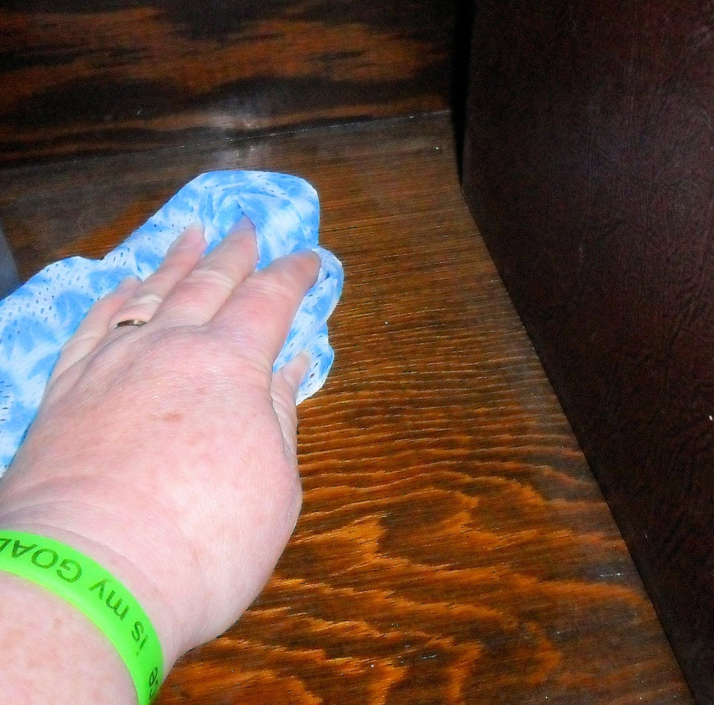 Lemon Grass Dusting Cloths, single cloth, Green Cleaning