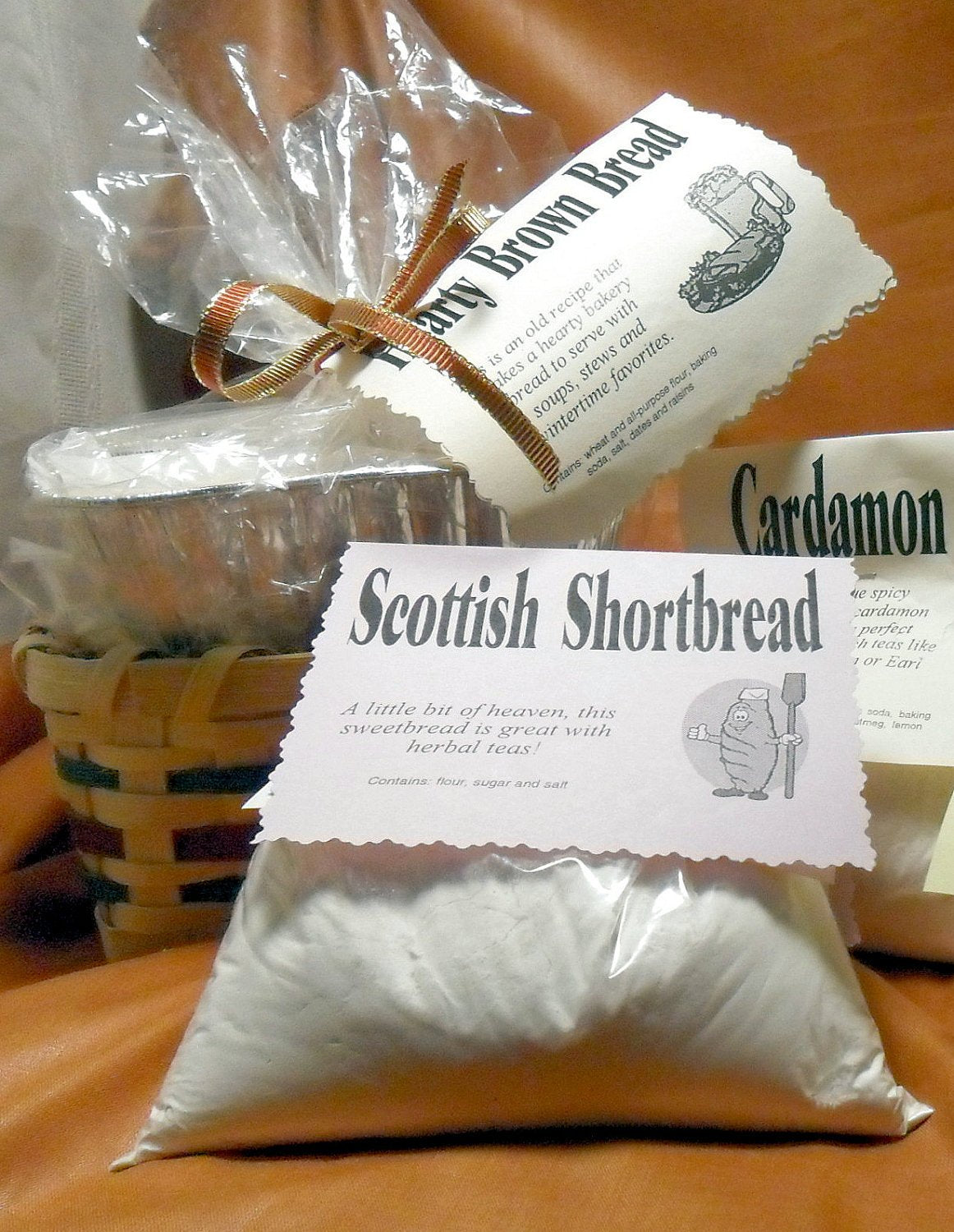 Shortbread, Herb Flavored Dry Mixes, various recipes