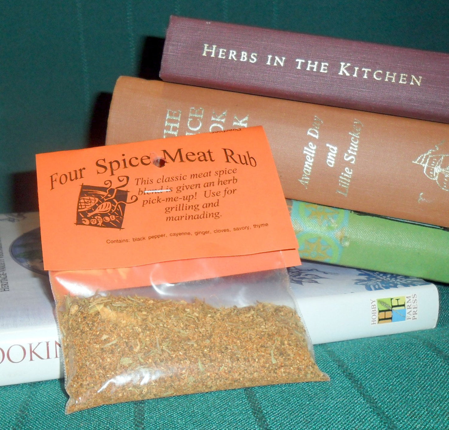 Rubs for Grilling, Dry Herb Cooking Mixes with no salt or preservatives by Backyard Patch Herbs