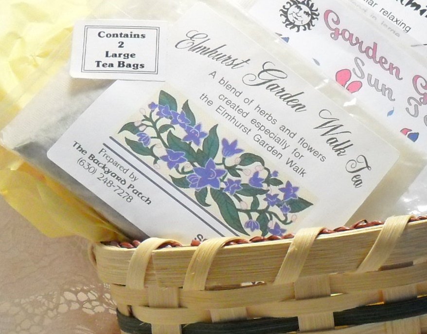 Garden Walk Herb Tea Blends, various recipes