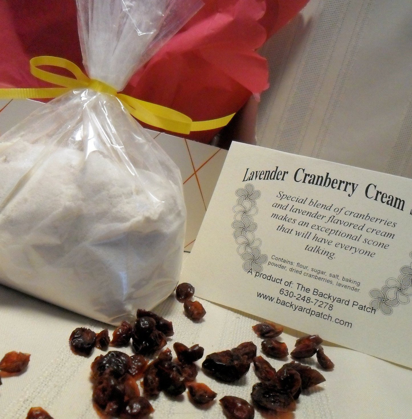 Set of 3 Dry Herb Flavored Scone Mixes up to 3 dozen scones