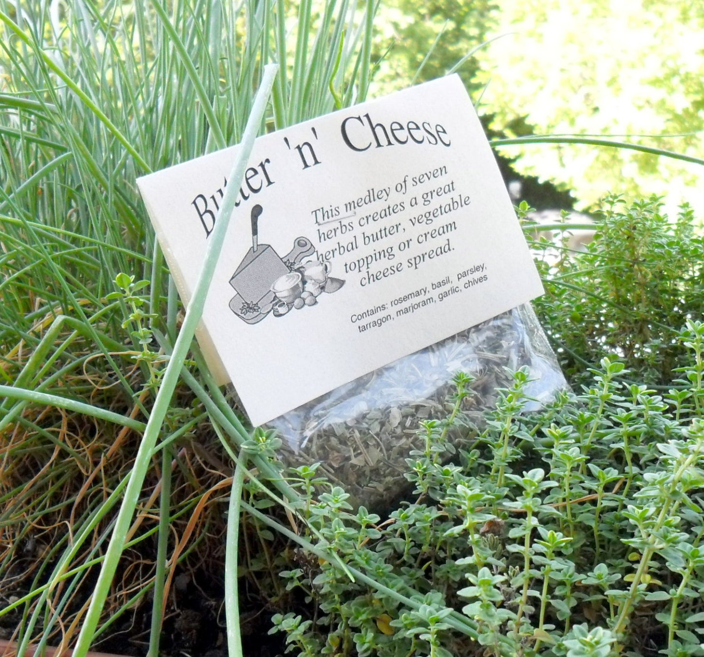 SPUD COLLECTION Set of 5 Dry Herb Mixes, hand-blended, home grown herb mixes for potatoes, no salt, no gluten, no MSG