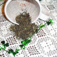 Shamrock Black Tea with Spearmint, rosehips and Blackberry leaf | Backyard Patch Herb Tea | St Patrick's Day Irish Tea