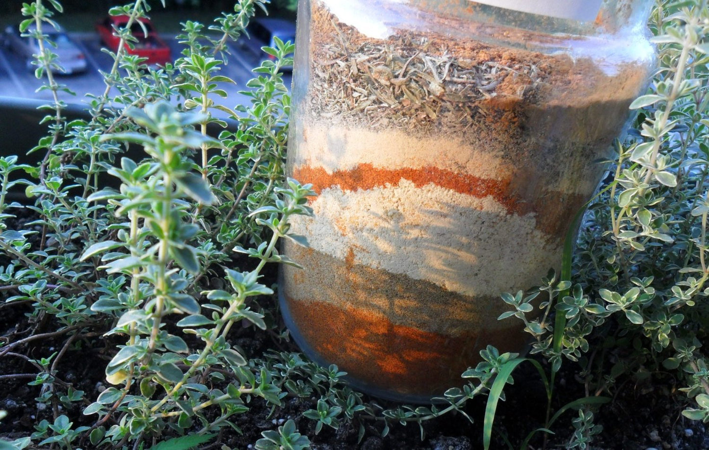 Bar-B-Que Spice Blend, salt-free barbecue sauce mix, dry meat rub or marinade