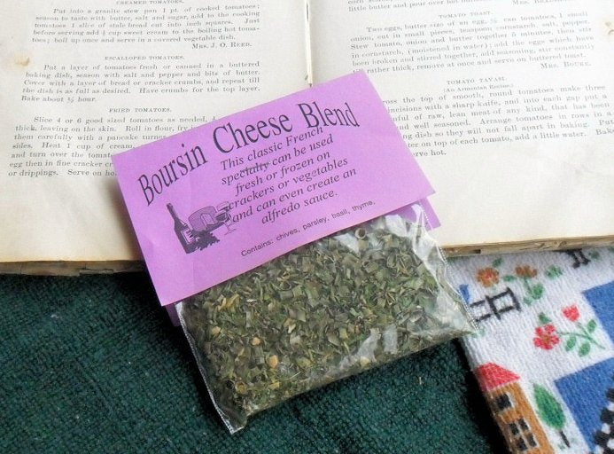 Cheese Ball, Cream Cheese Spread or Compound Butter Mixes, Natural herb blend for entertaining, hand-blended and salt-free mix