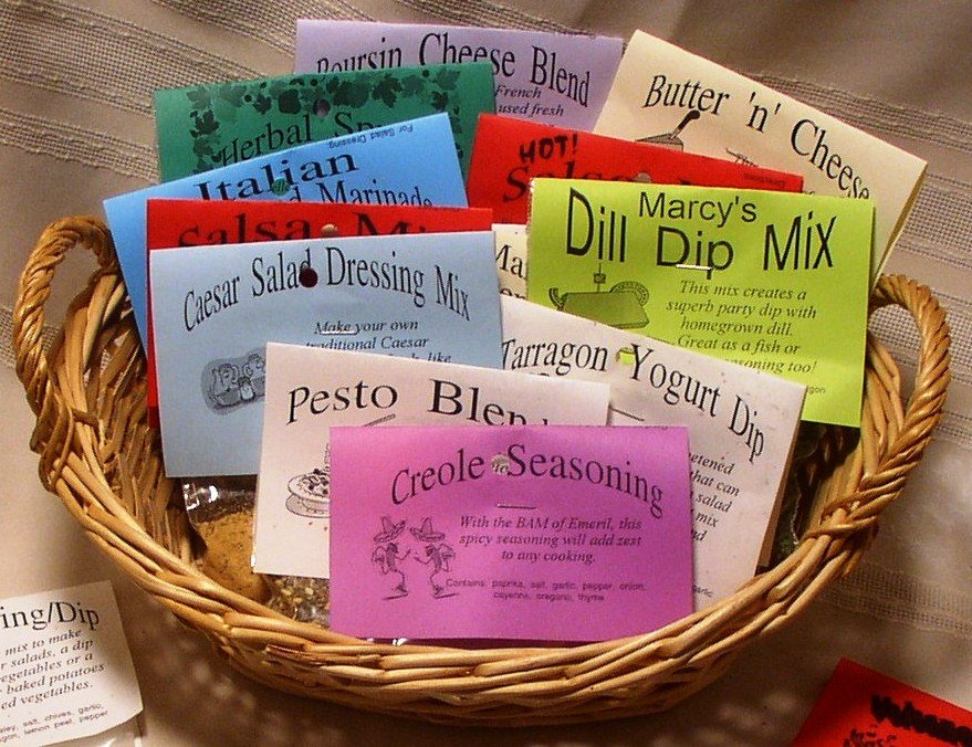 Salt-free Ruby Dressing Mix, Hand-blended Dry salt free Cooking Herb Mix, no salt, gluten free