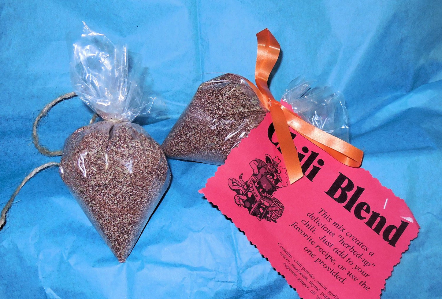 Chili Herb Blend, Gourmet dry soup mix, can be vegan or vegetarian, organic