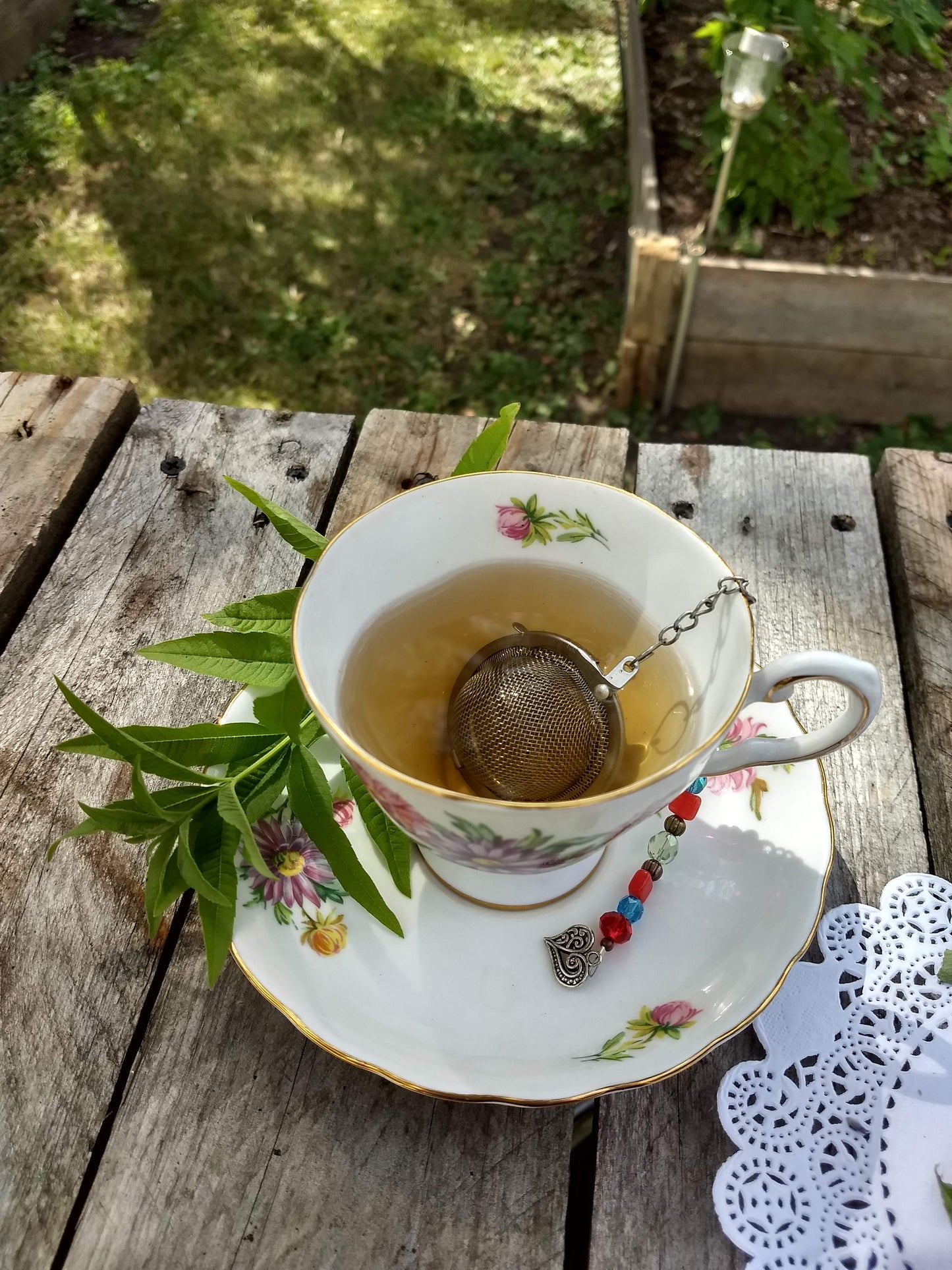 Zesty Lemon Loose Herbal Tea, Lemon Verbena, lemon balm, lavender, no caffeine