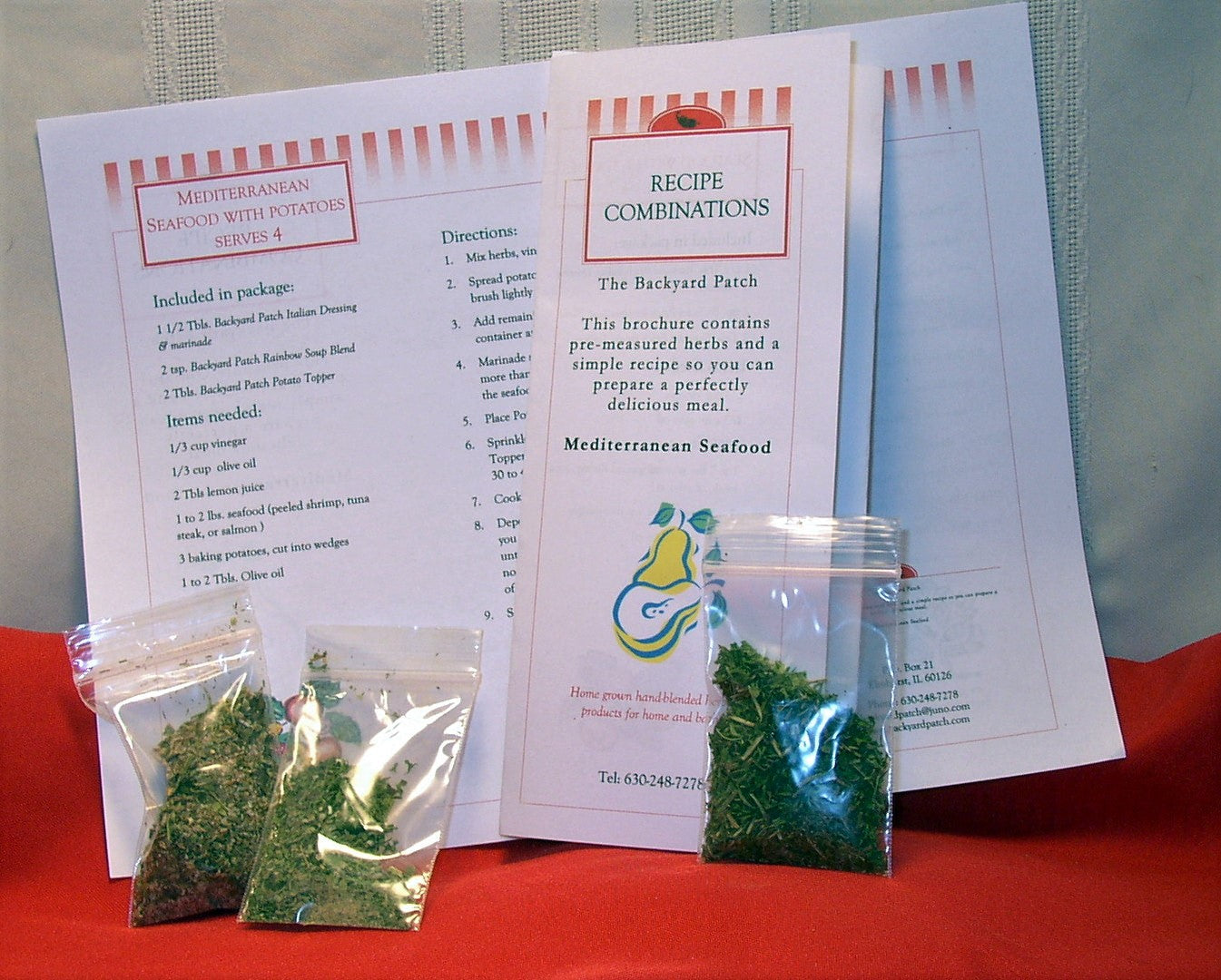 Make Gourmet Dinner at Home - Choose from these Recipes Kits with Herbs included, ready-to-make, let's you be a chef