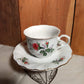 Collectible Vintage Tea Cup with Herbal Tea, hostess gift, Honey and Tea