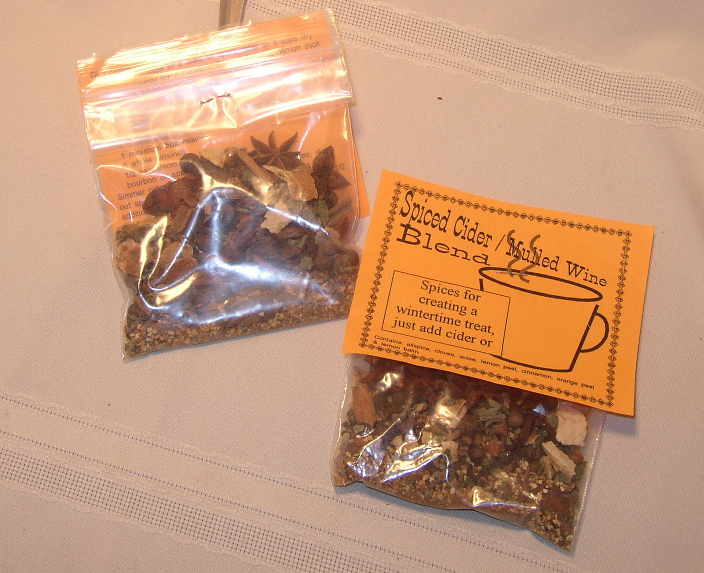 Hot Spiced Cider / Mulled Wine Spice and Herb Blend, scent simmer, glogg