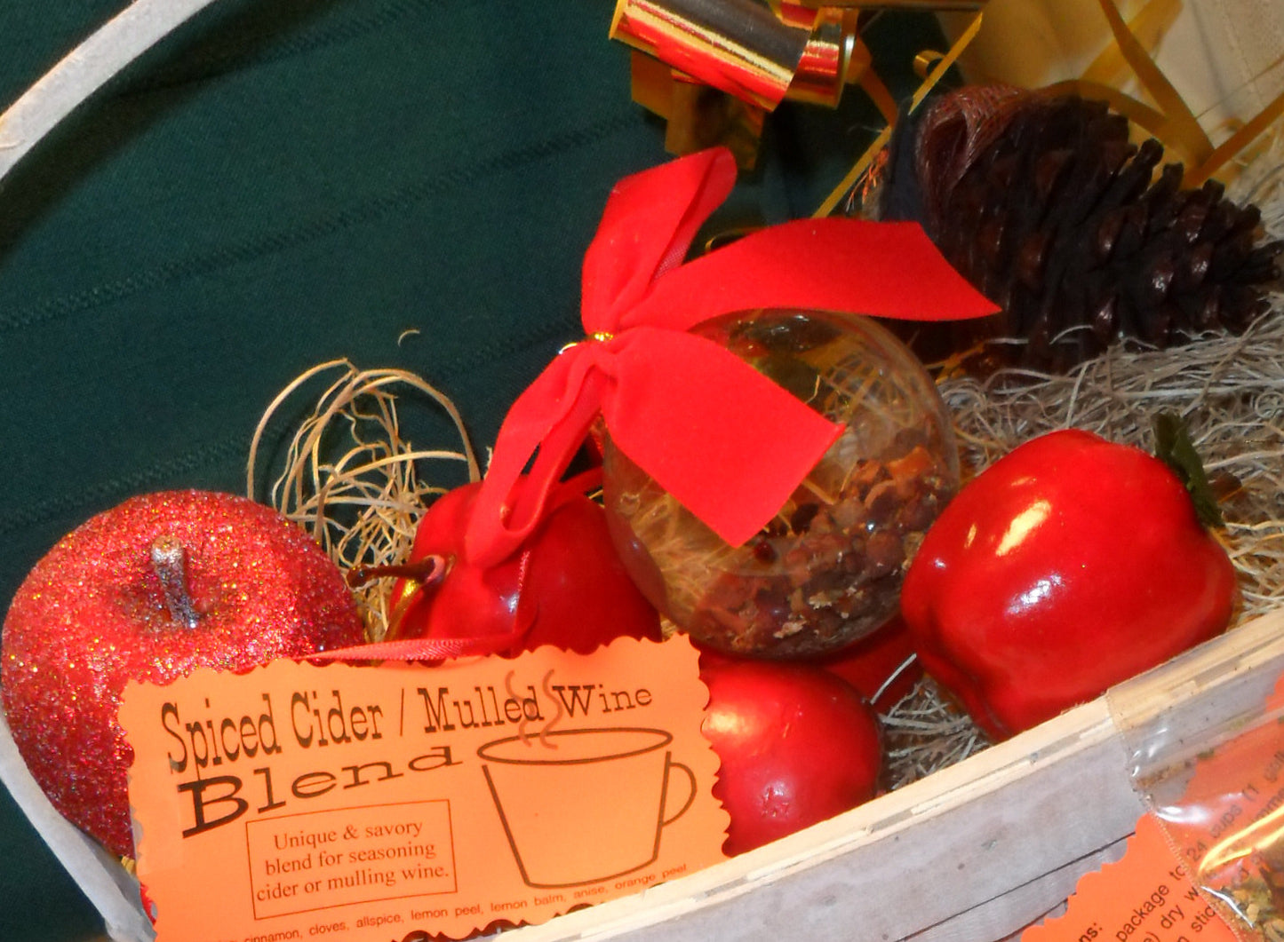 Hot Spiced Cider / Mulled Wine Spice and Herb Blend, scent simmer, glogg