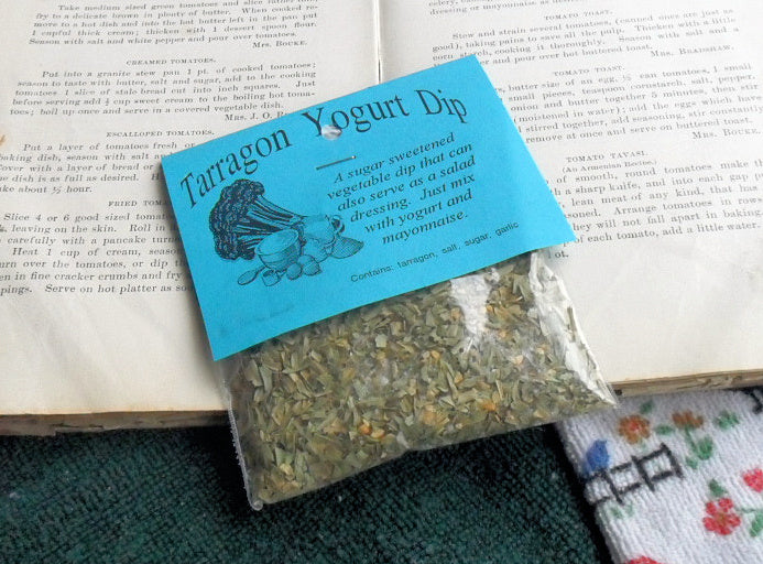 Dip Mixes Choose your Favorite, pick from many different, hand-blended, home grown herb based dip spice mixes